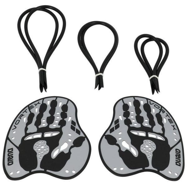 ARENA Plaquettes Natation Arena Vortex M Grs Hand Paddle Gris 68637 1