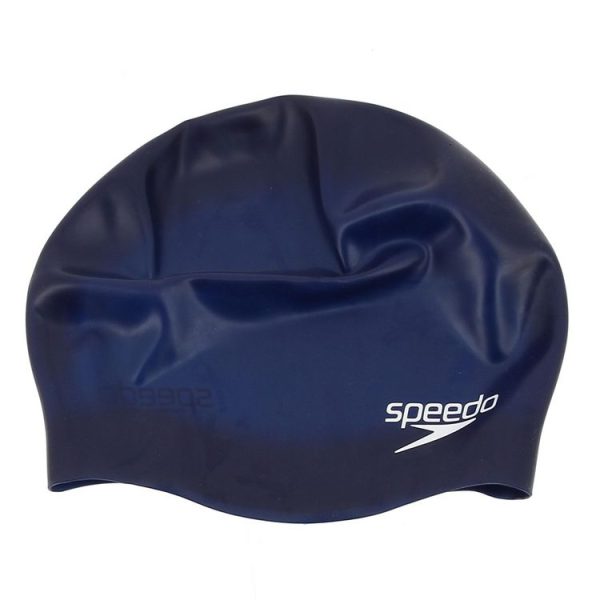 SPEEDO Bonnet De Bain Speedo Jun Moulded Sil P12 Bleu 7-489 1