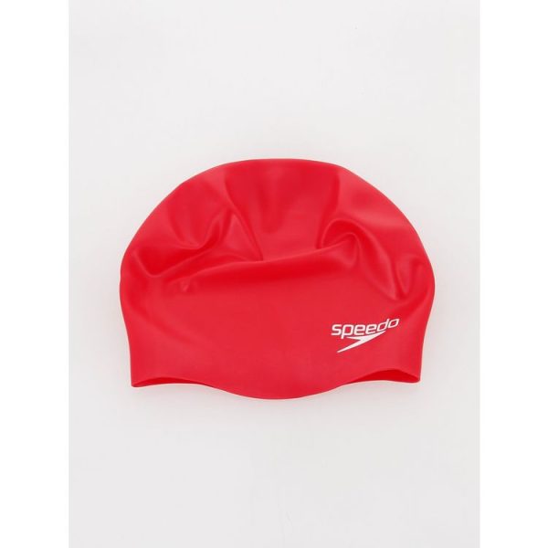 SPEEDO Bonnet De Bain Speedo Jun Moulded Sil P12 Rouge 7-489 3