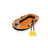 BESTWAY Bâteau Gonflable Bestway Bateau Set Kit 1.55m Orange 72122 13