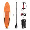 Aqua Marina Stand Up Paddle Gonflable – Atlas 12′- 15cm D’épaisseur – Pack Stand Up Paddle Gonflable (SUP) Avec Pompe Haute Pression. Pagaie. Leash Et Sac De Rangement Inclus 13