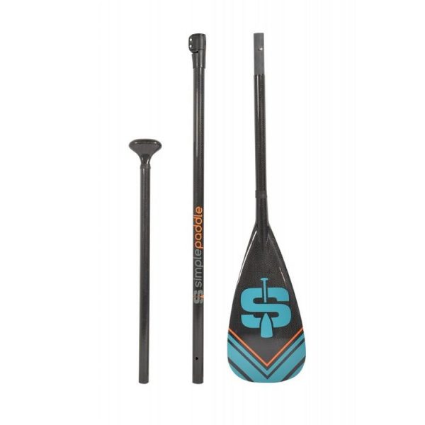 SIMPLE PADDLE Pagaie De Stand Up Paddle Réglable De 175 à 215cm Et Démontable En 3 Sections – Carbone, Fibre De Verre Et Nylon – Horuz 1