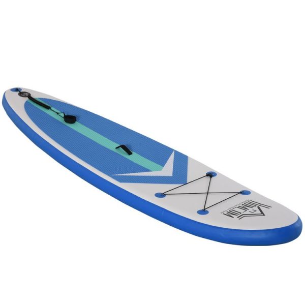 HOMCOM Stand Up Paddle Gonflable Surf Planche De Paddle Pour Adulte Dim. 320L X 80l X 15H Cm Nombreux Accessoires Fournis PVC 1