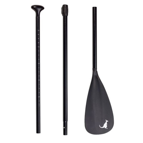 KANGUI Pagaie Pour Stand Up Paddle En Aluminium – Légère Et Démontable – Coloris Noir 1