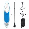 Alice’s Garden Pack Stand Up Paddle Gonflable Rico 10’10 Avec Pompe Haute Pression Simple Action, Pagaie, Leash Et Sac 13