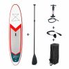 Alice’s Garden Stand Up Paddle Gonflable – Pablo 10’10 – 15cm D’épaisseur – Pack Stand Up Paddle Gonflable (SUP) Avec Pompe Haute Pression Double Action. Pagaie. Leash Et Sac 11