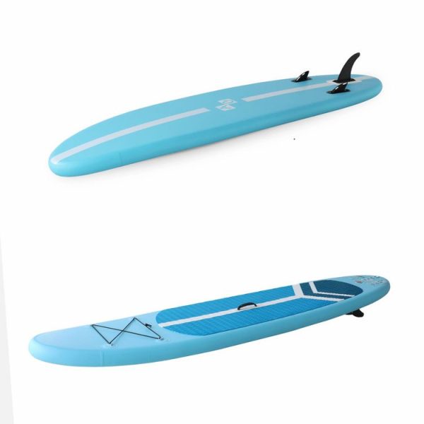 Alice’s Garden Pack Stand Up Paddle Gonflable Julio 9’3” Avec Pompe Haute Pression Simple Action. Pagaie. Leash Et Sac De Rangement Inclus 3