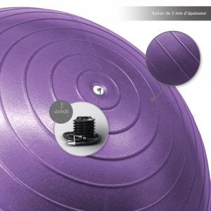 VIVEZEN Ballon De Yoga, Fitness, Gymnastique – Diam 55 Cm 18