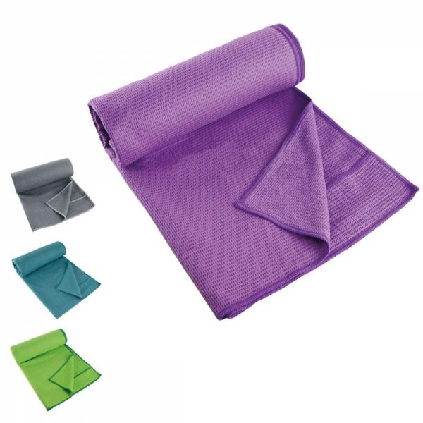 VIVEZEN Serviette De Yoga 63 X 180 Cm Antidérapante 1