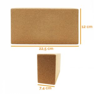 VIVEZEN Brique, Bloc De Yoga 22,5 X 12 X 7,4 Cm – Liège 7