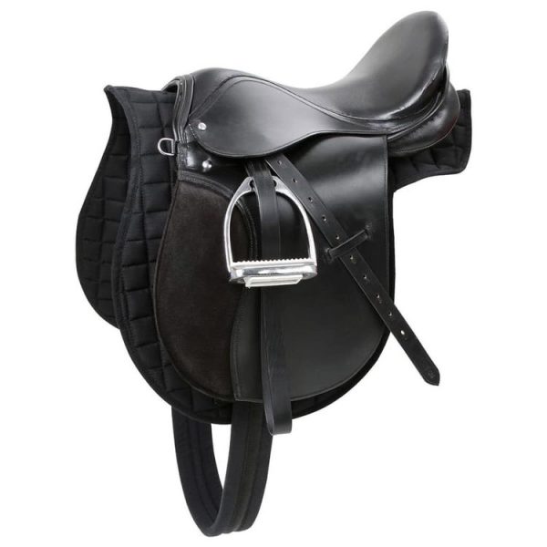 KERBL Kerbl Haflinger Selle En Cuir Noir 32285 1